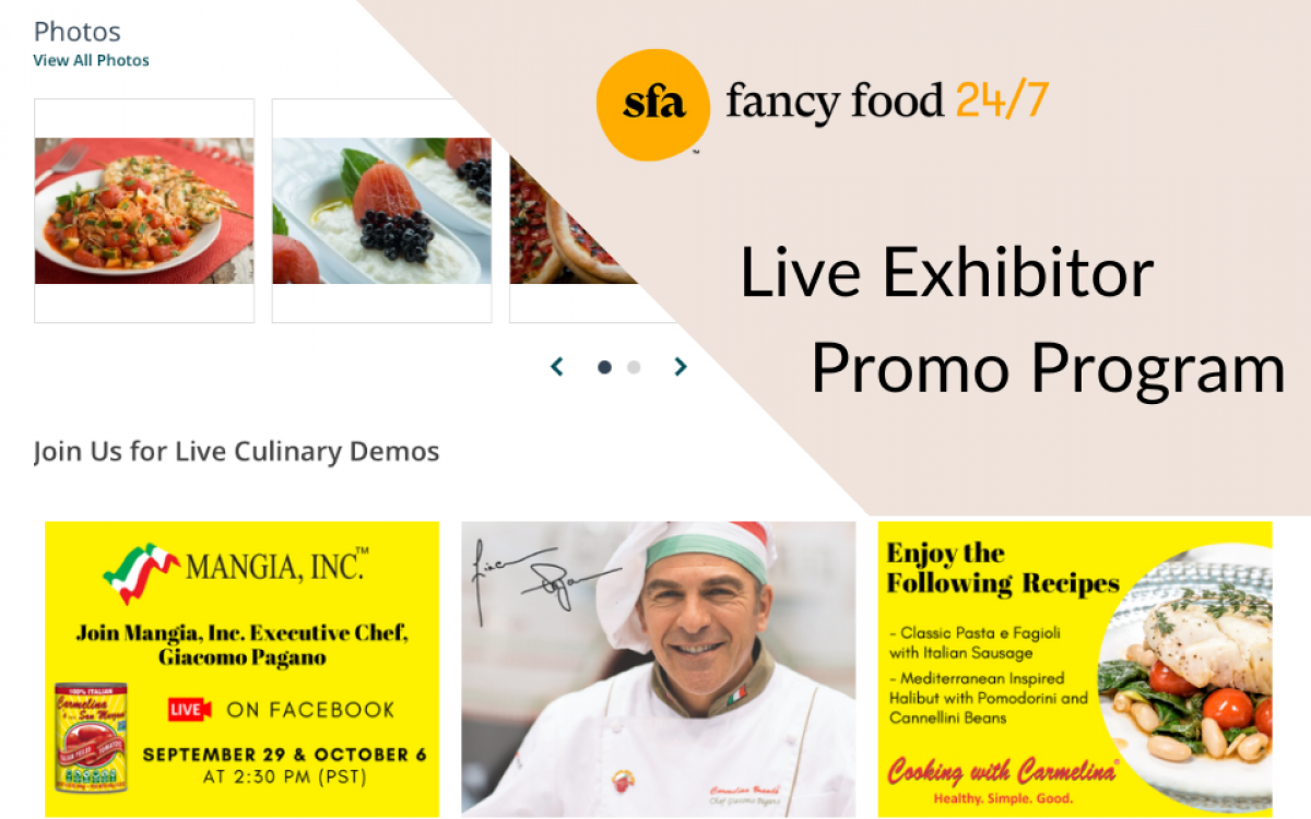 Learn From: The SFA’s Live Exhibitor Promo Program